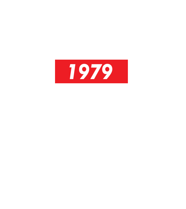 Supreme Birthday 1979 model negru pe tricou