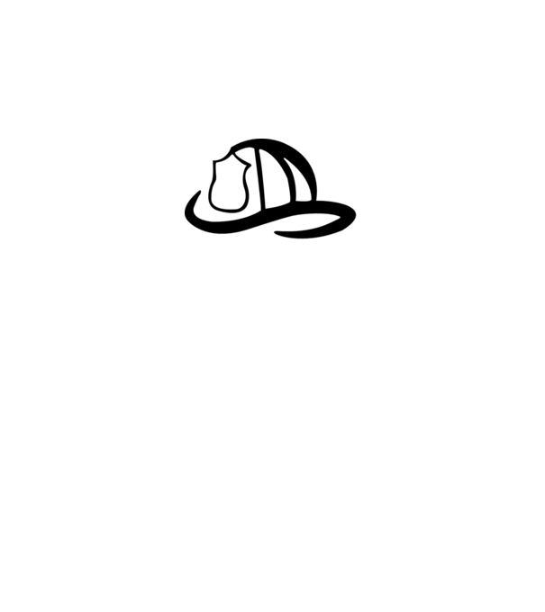 Fire fighter model gri închis pe tricou