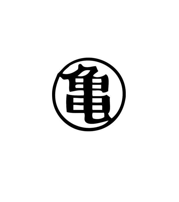 Dragon Ball Z logo model negru pe tricou
