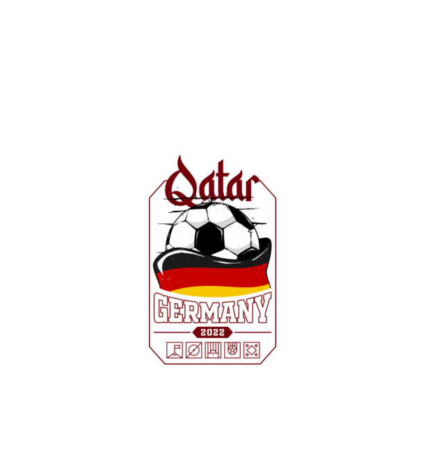 Qatar teams Germany model negru pe tricou