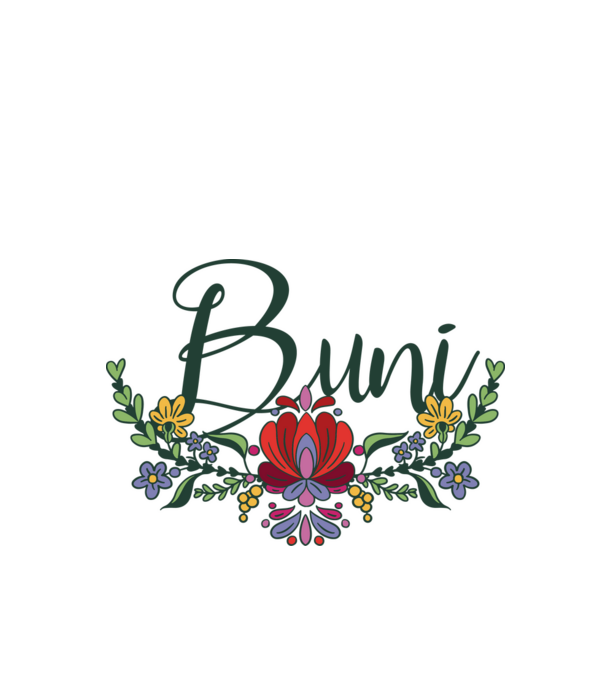 Buni model alb pe tricou