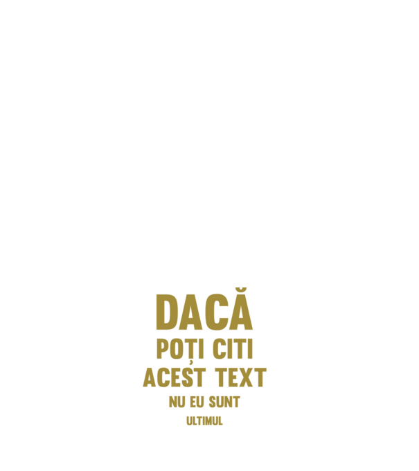 Dacă poți citi acest text, nu eu sunt ultimul model negru pe tricou