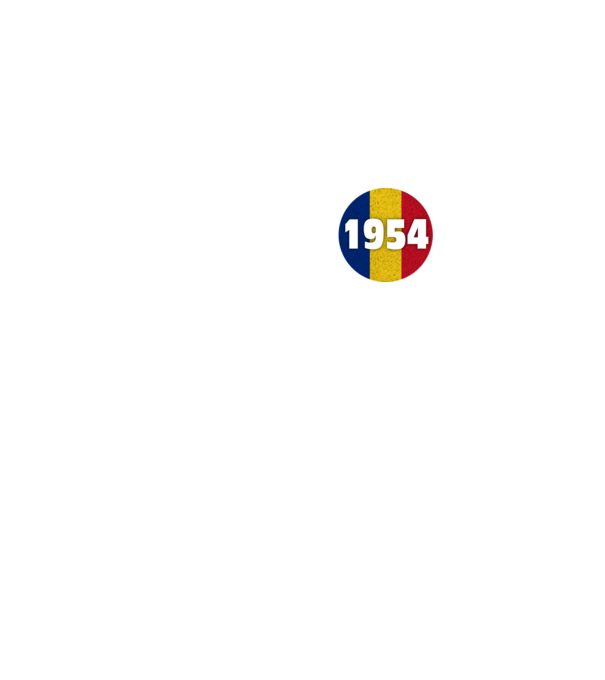 made in 1954 retro vintage model negru pe tricou