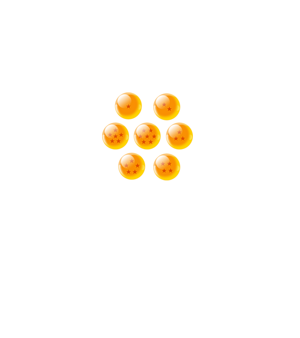 dragonballs model gri pe tricou