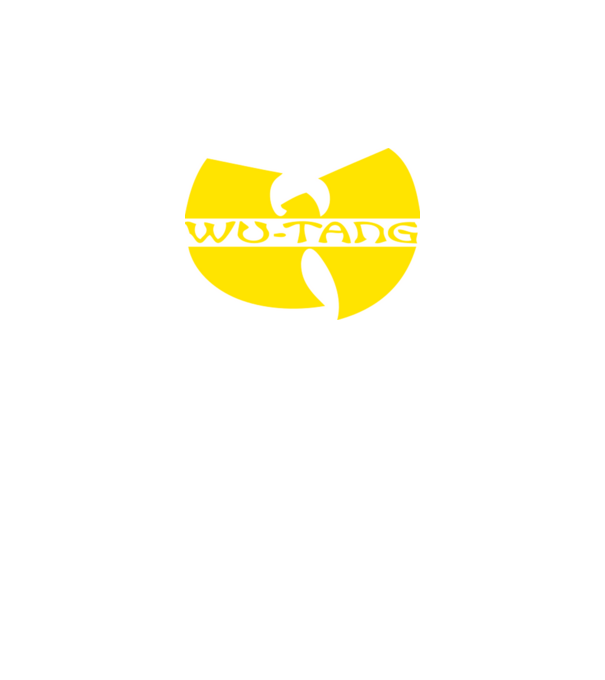 wu tang logo model negru pe tricou