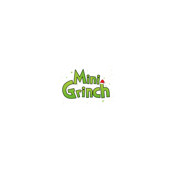 Grinch Family Mini Grinch model negru pe tricou