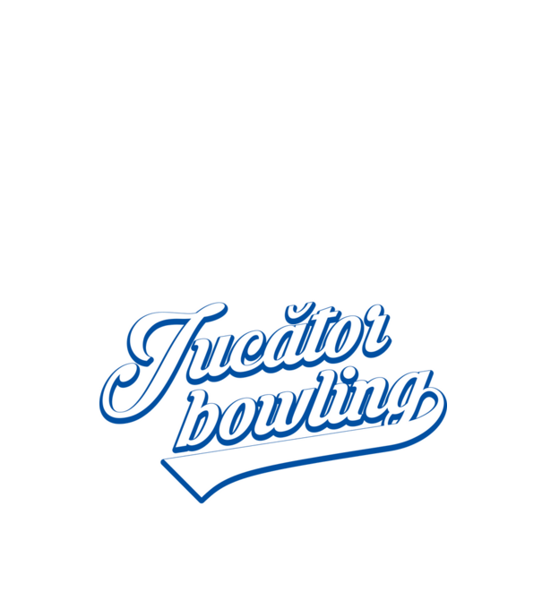 cel mai bun jucător bowling din lume model negru pe tricou