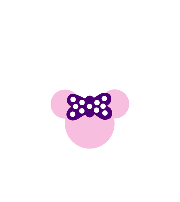 Minnie model alb pe tricou