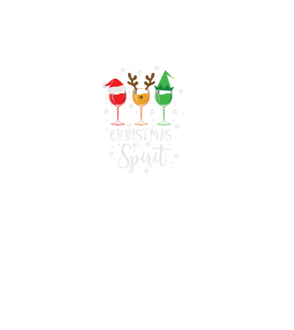 Christmas spirit wine model turcoaz pe tricou