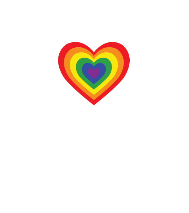 inimă lgbtq model gri închis pe tricou