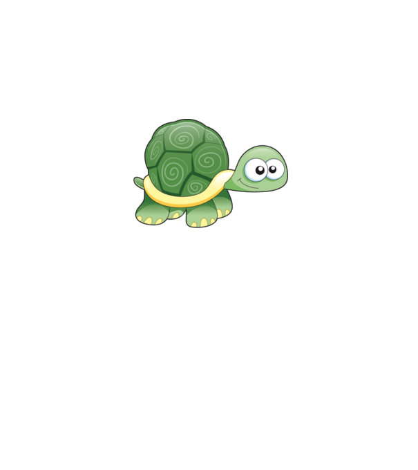 Turtle model albastru jeanși pe tricou