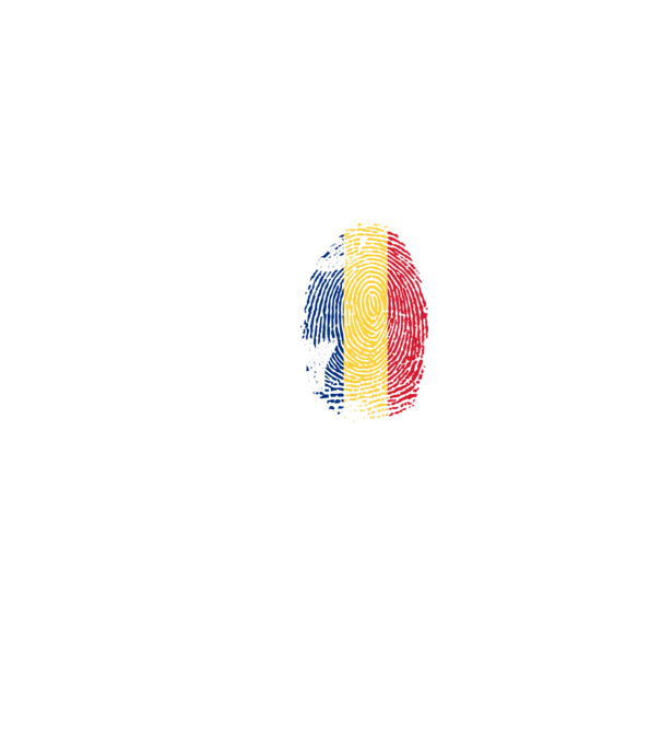 its in my dna model negru pe tricou