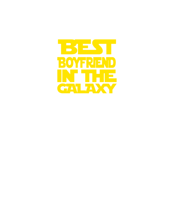best boyfriend in the galaxy model gri închis pe tricou