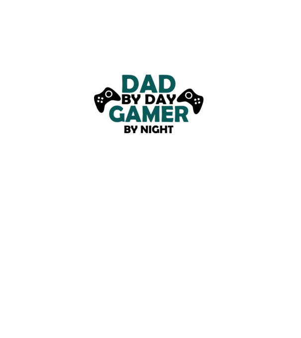 Dad by day gamer by night model gri pe tricou