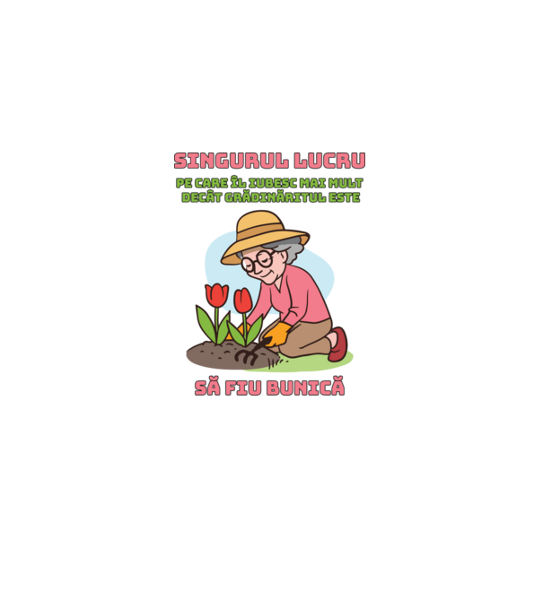 Singurul lucru model negru pe tricou