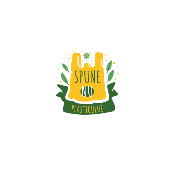 spune nu plasticului model gri pe tricou
