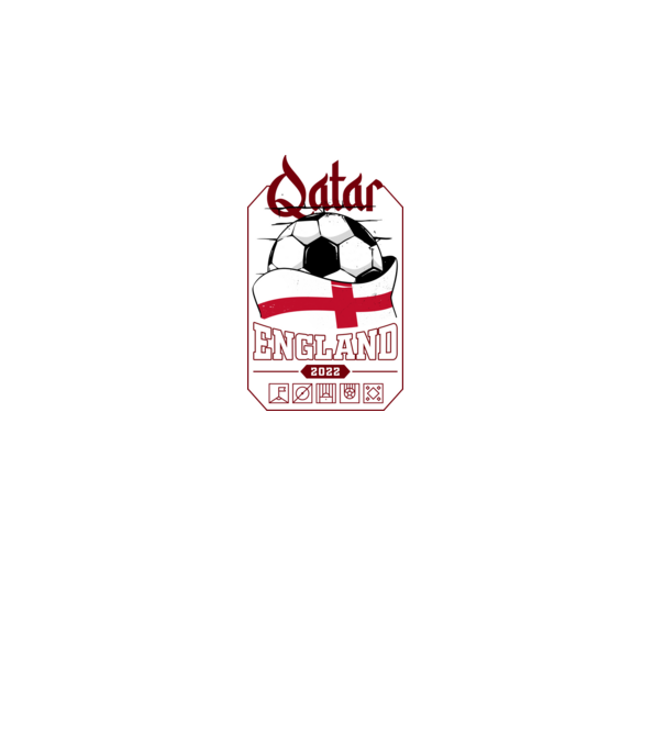 Qatar teams England model negru pe tricou