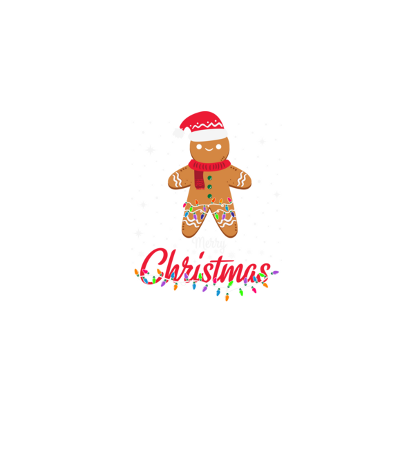 Merry christmas cookie model negru pe tricou