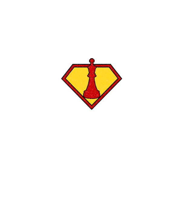 SuperChess rege model albastru regal pe tricou