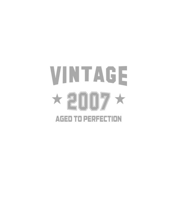 Vintage - 2007 model roșu pe tricou