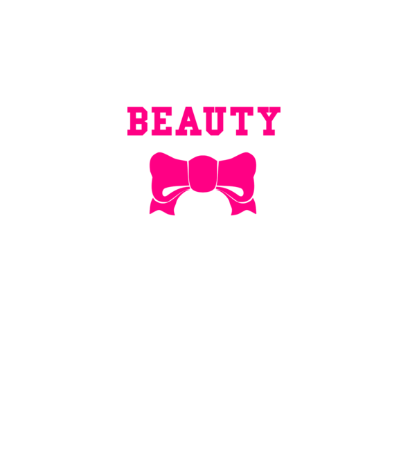 beauty model alb pe tricou