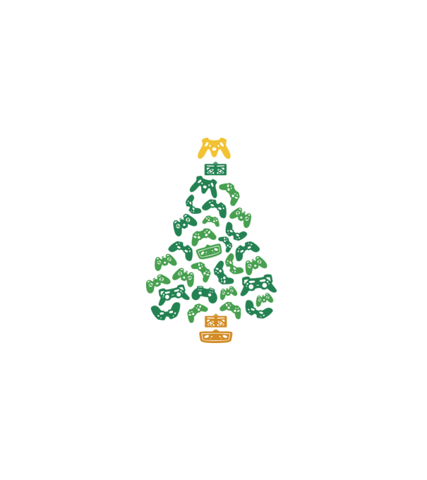 Gamer tree model negru pe tricou