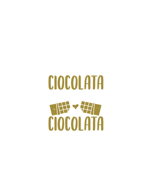 ciocolata nu pune întrebări, ciocolata înțelege model negru pe tricou
