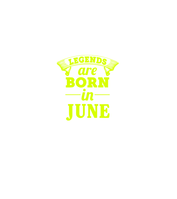 Legends are born in June model albastru închis pe tricou