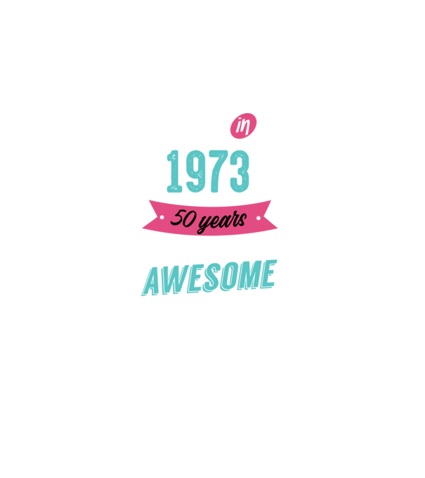 MADE IN 1973 model negru pe tricou