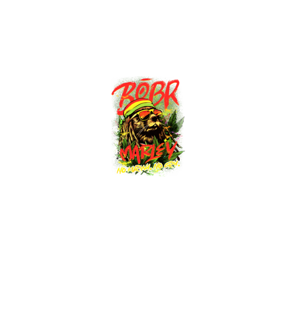 BÓBR MARLEY model negru pe tricou