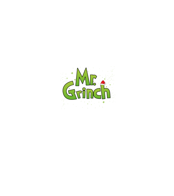 Grinch Family Mr Grinch model negru pe tricou