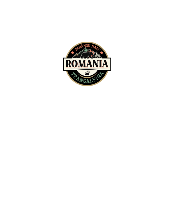 România transalpina model negru pe tricou