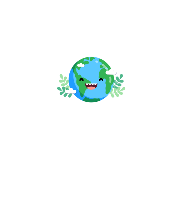 Earth smiley model alb pe tricou