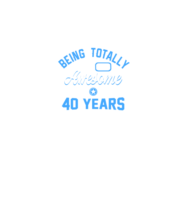 Being totally awesome 40 model negru pe tricou