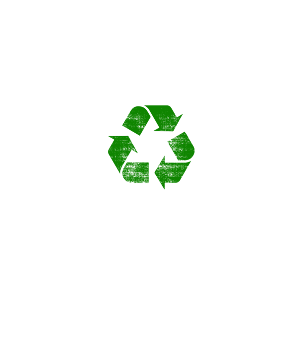 RECYCLE model negru pe tricou