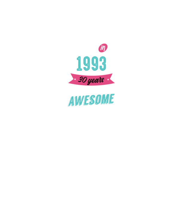 MADE IN 1993 model negru pe tricou