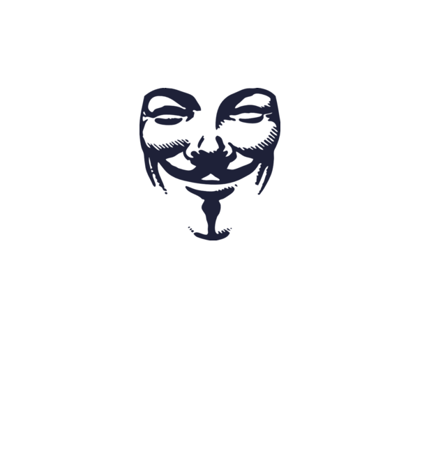 vendetta mask model gri pe tricou