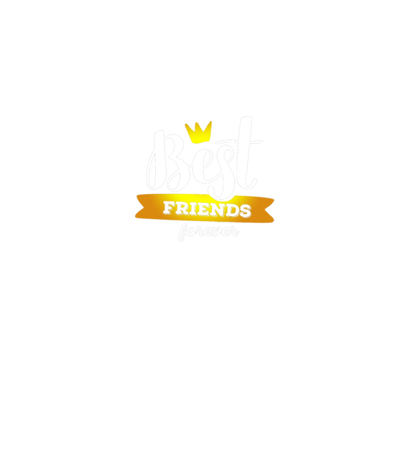 Best friends forever model albastru închis pe tricou