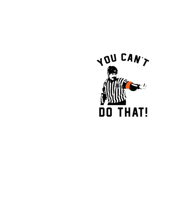 'You can''t do that!' model galben neon pe tricou