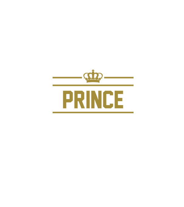 Prince model negru pe tricou