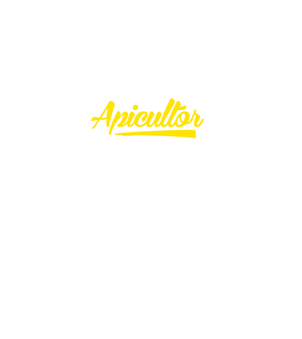 Apicultor model negru pe tricou