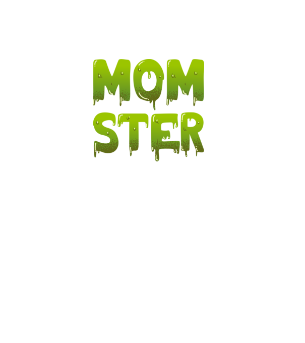 Momster model negru pe tricou