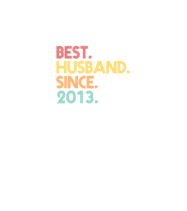 best husband since 2013 retro model negru pe tricou