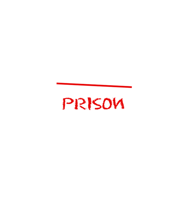 Back to prison - școală model negru pe tricou