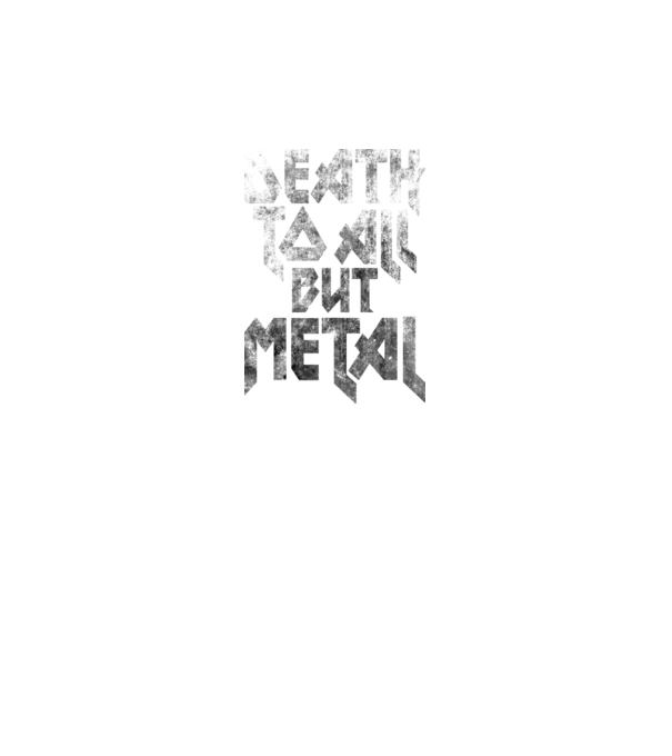 Death but metal model gri pe tricou