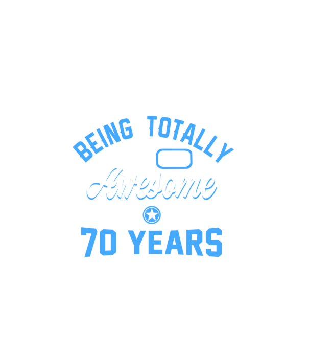 Being totally awesome 70 model negru pe tricou