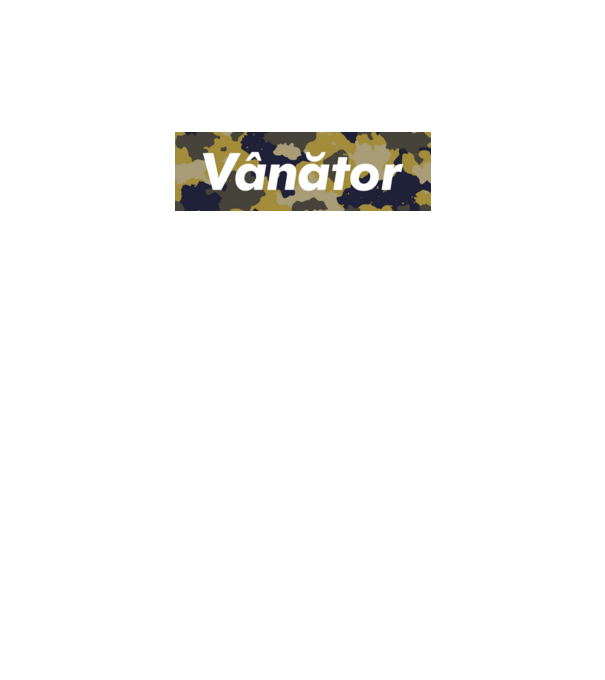 vânător model roșu pe tricou