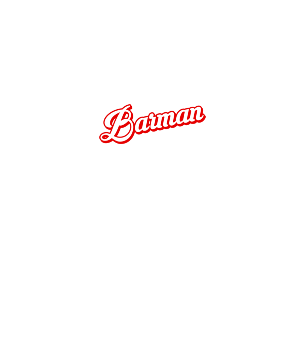 Cel mai bun BARMAN din lume model negru pe tricou