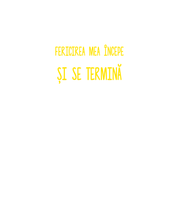 fericirea mea începe cu un nas rece și umed și se termină cu datul din coadă model verde neon pe tricou