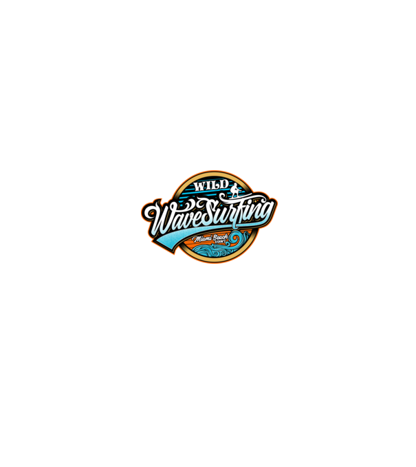 WaveSurfing model negru pe tricou